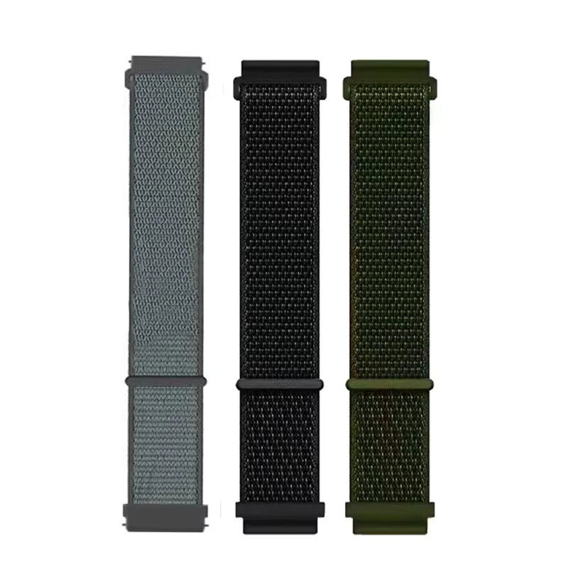 PEO Uhrenarmband Nylon, Schwarz, Unisex - Bild 5