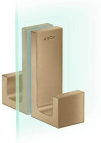 Hansgrohe Axor Uni Rectangular Duschtür aus Glas in Brushed Bronze - Bild 1