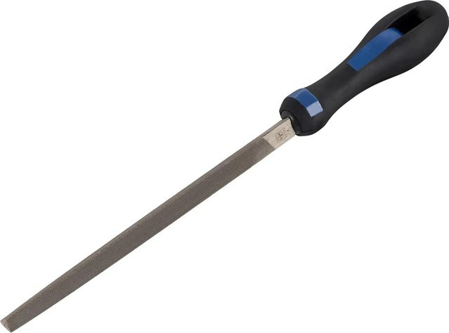 LUX-TOOLS Dreikant-Werkstattfeile, 200 mm, mehrfarbig - Bild 1