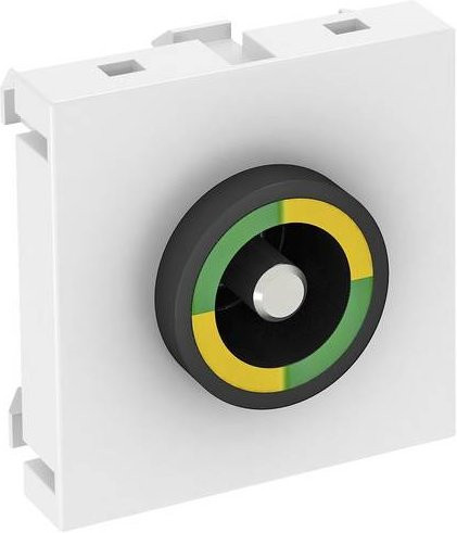 OBO Bettermann 6120003 Geräteeinsatz Überspannungsschutzmodul in Weiß, B/H/T: 45 x 45 x 40 mm - Bild 1