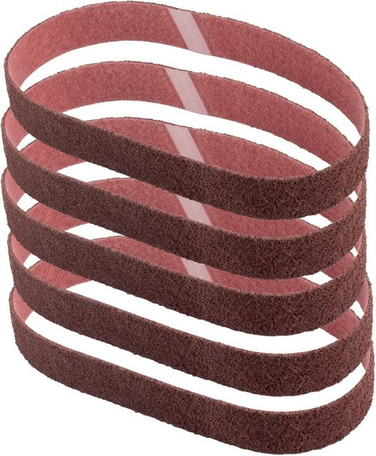 Stahlwerk Schleifvlies 5er Set für Bandschleifer, mittlere Körnung, Breite: 40 mm, Länge: 760 mm - Bild 1
