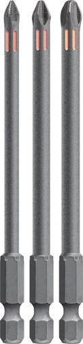 Kwb 123040 Bit-Set 3teilig, Schraubendreher-Bits, grau - Bild 1