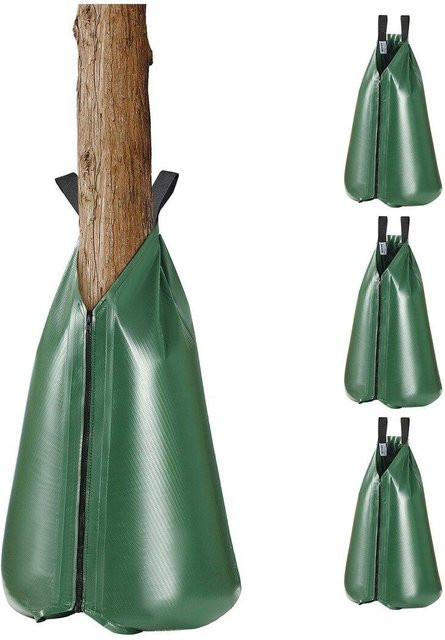 Buying Solutions MB Baumbewässerungstaschen 4er-Pack in Grün, 20 Gallonen, langlebige langsam freisetzende Baumwassertaschen aus PVC - Bild 1