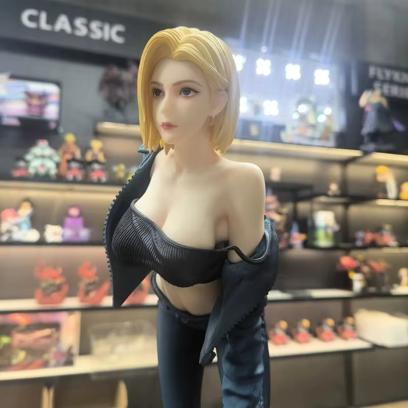 Bandai Dragon Ball Android 18 Figur, PVC-Modell, 32cm, Bunt / Mehrfarbig - Bild 3