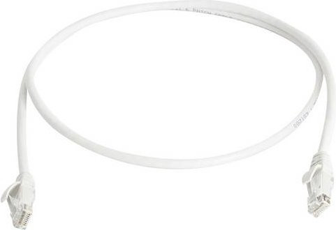 Telegärtner RJ45 Patchkabel CAT 6 Ethernet LAN in Weiß, Länge: 3,0 m - Bild 1