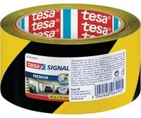 tesa Signalklebeband Premium Markierungsklebeband Gelb Schwarz Breite: 50 mm, Länge: 66 m - Bild 2
