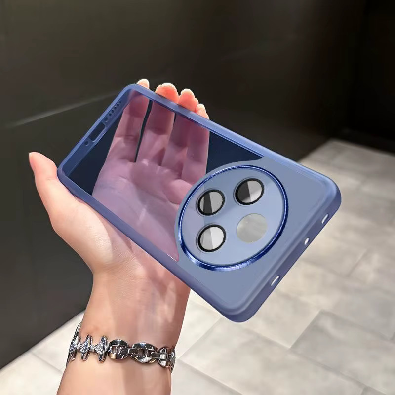 Stoßfeste Silikon Schutzhülle für Xiaomi Redmi 14C und Redmi 14R in Blau - Bild 2