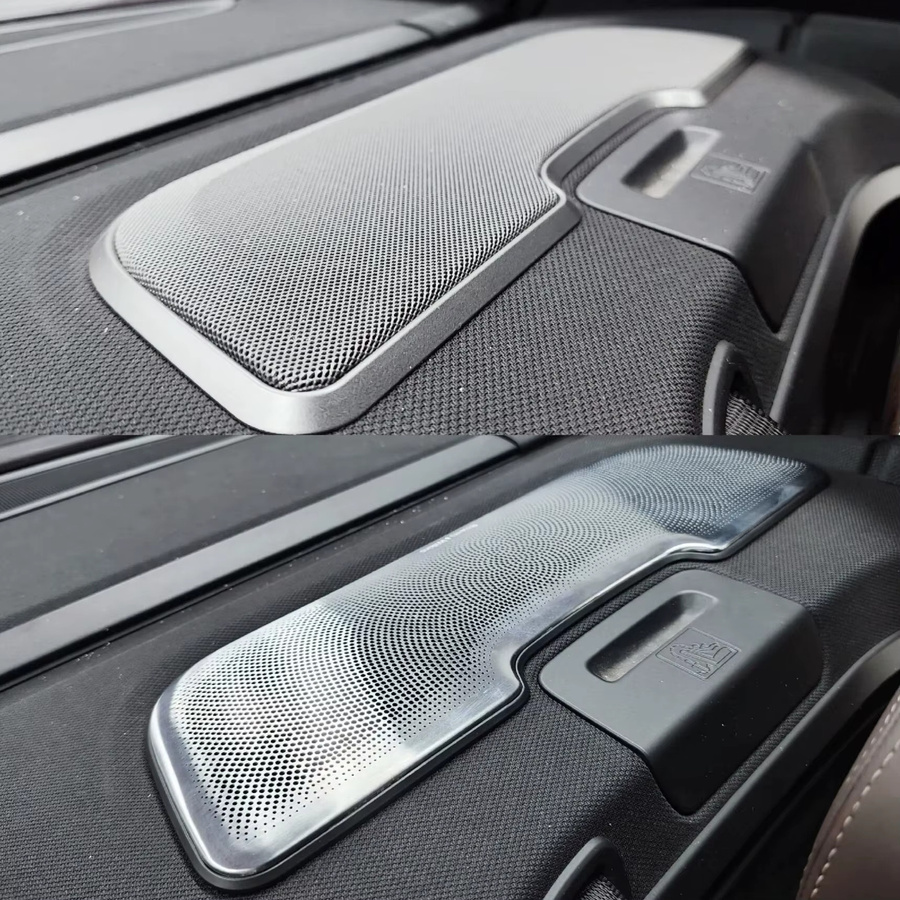 ALOONGACARR LED-Ambiente-Licht für BMW 7er Serie G11 G12 Mittelbass-Lautsprecher und Tür-Hochtöner Abdeckung mit 11 Farben Multicolor - Bild 3