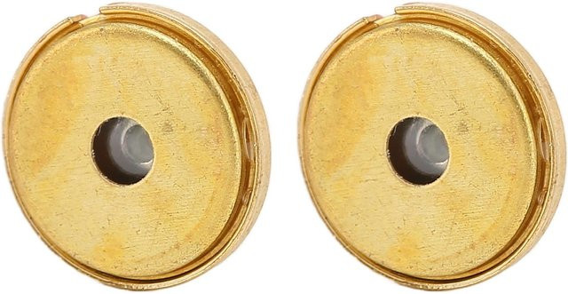 KONNWEI Kopfhörer-Lautsprechertreiber 10mm für Kopfhörerreparatur und DIY-Zubehör, 2 Stück, beige/gold - Bild 1