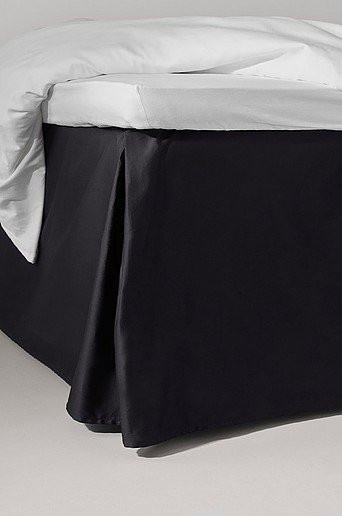 ZACK SATIN Bettbehang aus organischer Baumwolle, Schwarz, Breite: 60 cm - Bild 1