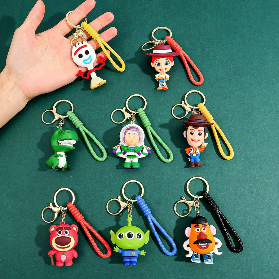 Disney Toy Story Figuren-Schlüsselanhänger, Kinder - Bild 1