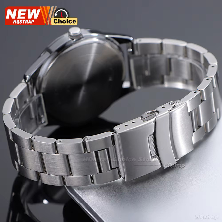HQstrap Uhrenarmband Edelstahl, Silber, Unisex - Bild 5