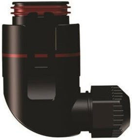 Grundfos Stecker Alpha abgewinkelt 90 Grad links Kit in Schwarz - Bild 1