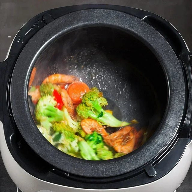 FULANG Intelligenter Automatischer Elektrischer Wok mit 2000W Antihaft-Multifunktions-Rührbratgerät für den Haushalt - Bild 1