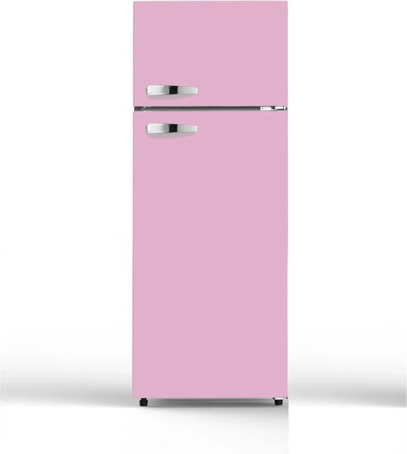 PKM Kühl-Gefrierkombination GK210-2 SP, Pink, freistehend, H x B x T: 143,0 x 54,0 x 54,5 cm - Bild 1