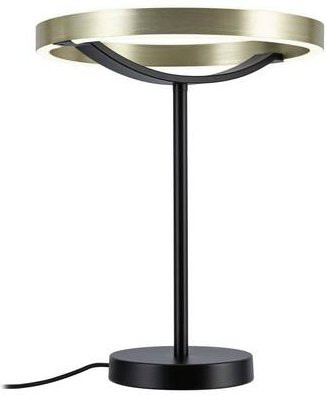 Paulmann Melira 94925 Tischlampe aus Metall in Schwarz und Gold mit dimmbarer LED in Warmweiß - Bild 1