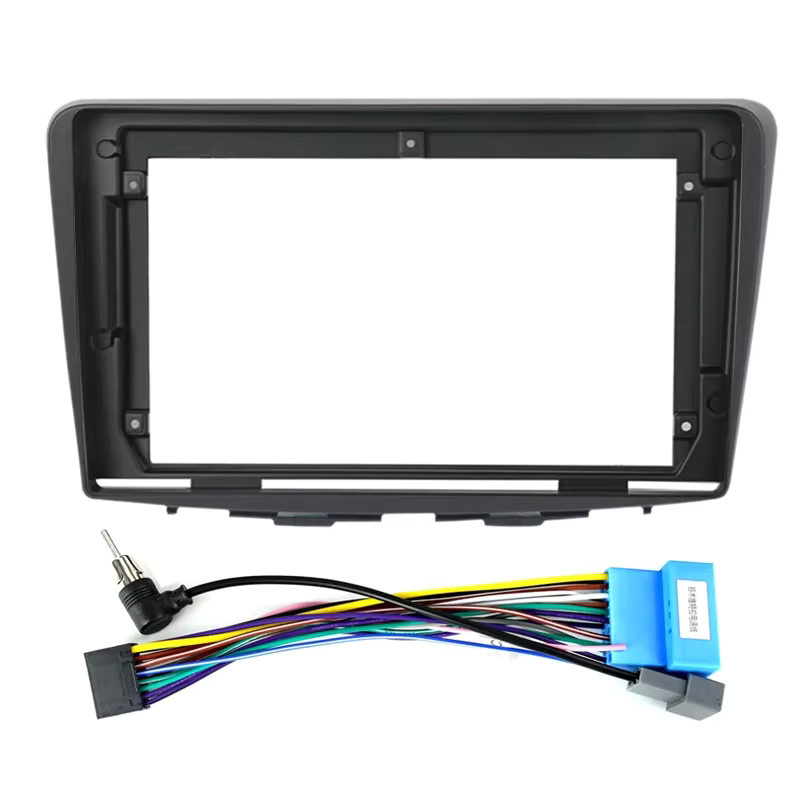NAVIFANS 9-Zoll Autoradio-Blende für Suzuki Baleno 2015–2018 in Schwarz für GPS MP5 Stereo Android 2 Din Head Unit - Bild 5