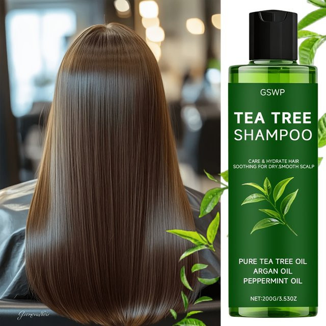 GSWP Teebaumöl-Shampoo, Fettiges Haar - Bild 1