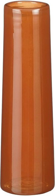 Mica Decorations Vase Xandra Braun Höhe: 23,5 cm, Durchmesser: 7 cm - Bild 1