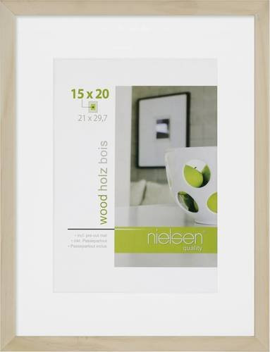 Nielsen Design Bilder Wechselrahmen aus Holz in Beige für DIN A4 Wandrahmen - Bild 1