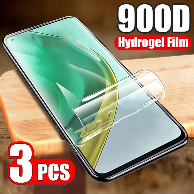 3er-Pack Hydrogel Displayfolie für Vivo X90 X80 X70 X60 V30 Pro Plus, transparent - Bild 1
