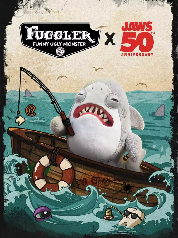 Fuggler Hässliche Monster-Plüschtiere Fuggs Zähne Stofftier, 22cm - Bild 2