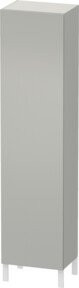 Duravit L-Cube individual Hochschrank mit Tür links in Betongrau matt, Höhe: 200 cm - Bild 1