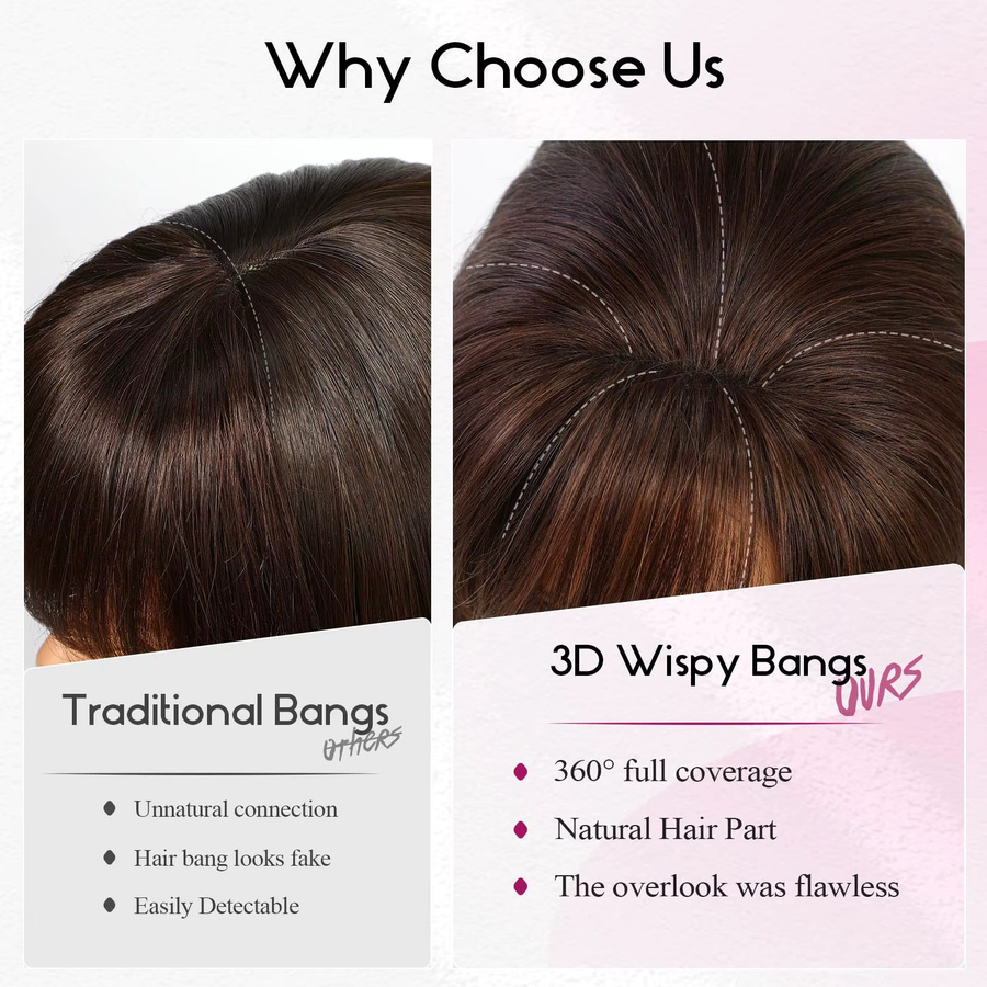 HAIRCUBE Echthaar-Pony-Clip, Honigbraun, Damen - Bild 5
