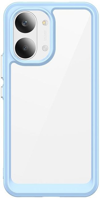 Xiaomi POCO X8 Pro und X8 Pro Max Schutzhülle mit Kameraschutz, Transparent, Weiß - Bild 1