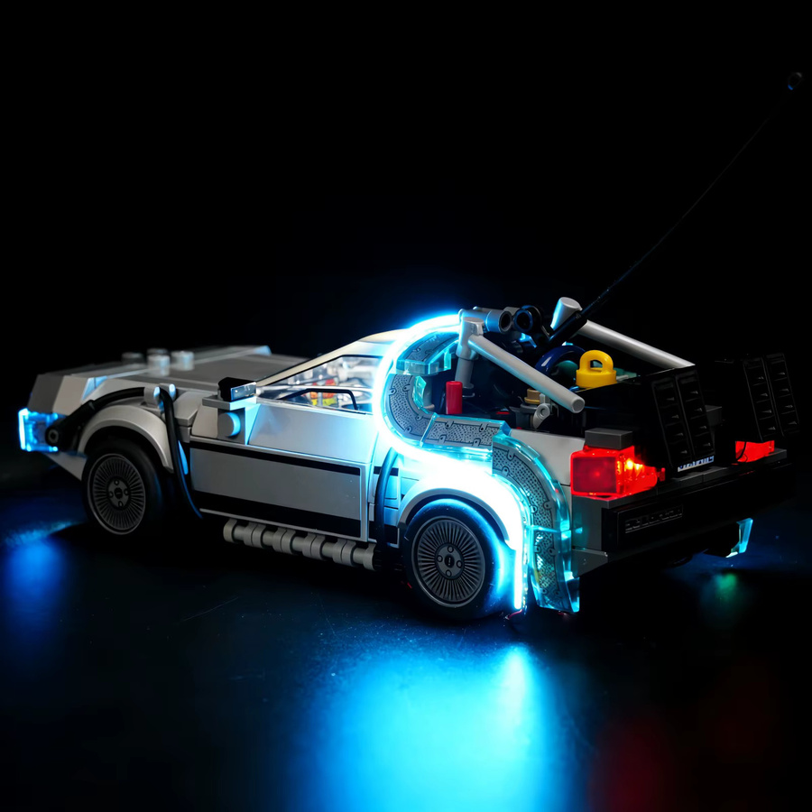 MAXCXT LED-Licht für LEGO 77256 Zurück in die Zukunft Zeitmaschine, DIY-Dekorationslampe - Bild 3