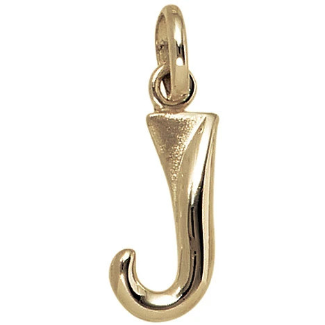 Colfem Anhänger Buchstabe J, 375 Gelbgold, Unisex - Bild 1