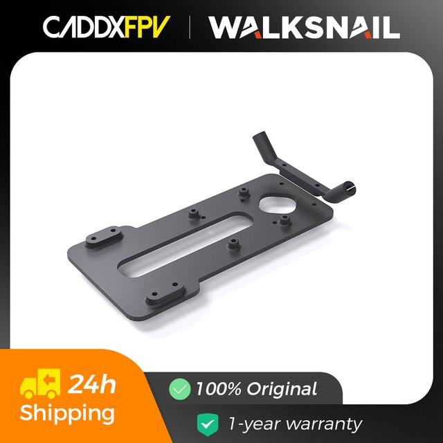 CaddxFPV 3D-gedruckter Montagesockel und Antennenhalterung für GM3 Gimbal in Schwarz - Bild 1