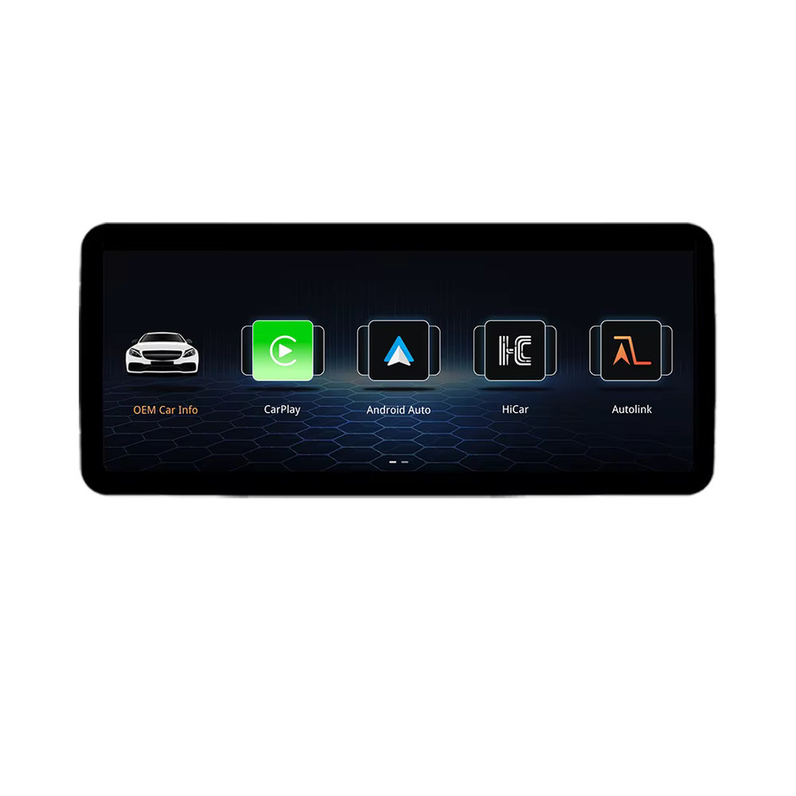 BONROAD Auto-Multimedia-Touchscreen für Mercedes Benz E-Klasse W212 mit 10,25 Zoll Display, kabelloses CarPlay, Android Auto, GPS und Bluetooth, Farbe: Schwarz - Bild 7
