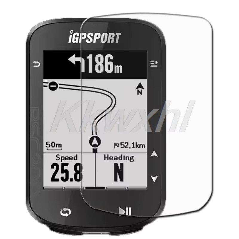 iGPSPORT 9H HD gehärtetes Glas Displayschutzfolie in Transparent für BiNavi iGS800 BSC200 BSC200s BSC300 BSC300T - Bild 3