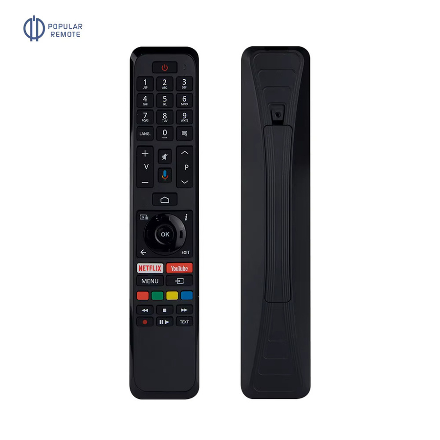 Sprachfernbedienung VS-V2 CT-8556 RC43160 in Schwarz kompatibel mit Toshiba Smart TV Modellen CT-8557 CT-8555 CT-8558 65UA2B63DB 43UA2063DA LT50VA6900P - Bild 5