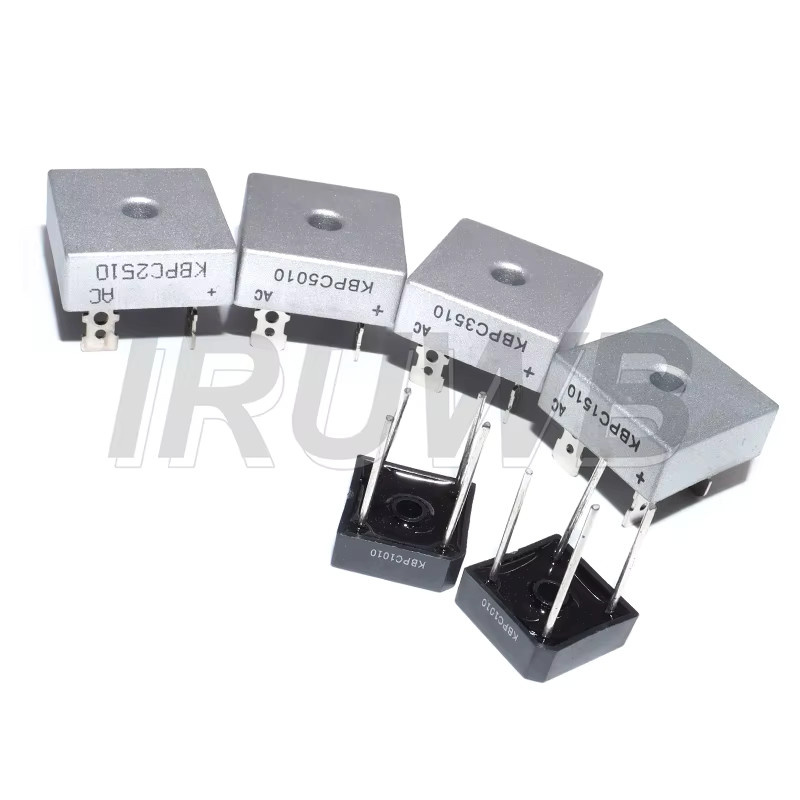 5er Set Diode Brückengleichrichter KBPC-Serie in Silber (10A, 15A, 25A, 35A, 50A) - Bild 2