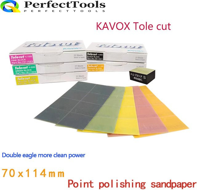 Kovax Tolecut 8 Schleifpapier für Toleblock zum Polieren von Autos in Multicolour - Bild 1