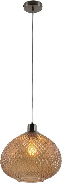 Näve Pendelleuchte Surrat Glas Braun Durchmesser: 29 cm, Höhe: 150 cm - Bild 1