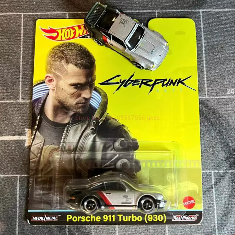 Hot Wheels Cyberpunk 2077 Porsche, Modellauto, 1:64, Druckguss - Bild 4