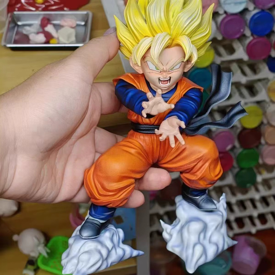 Bandai Dragon Ball Z Son Goten Figur Super Saiyajin Trunks, Actionfiguren, Kunststoff, Bunt / Mehrfarbig - Bild 3