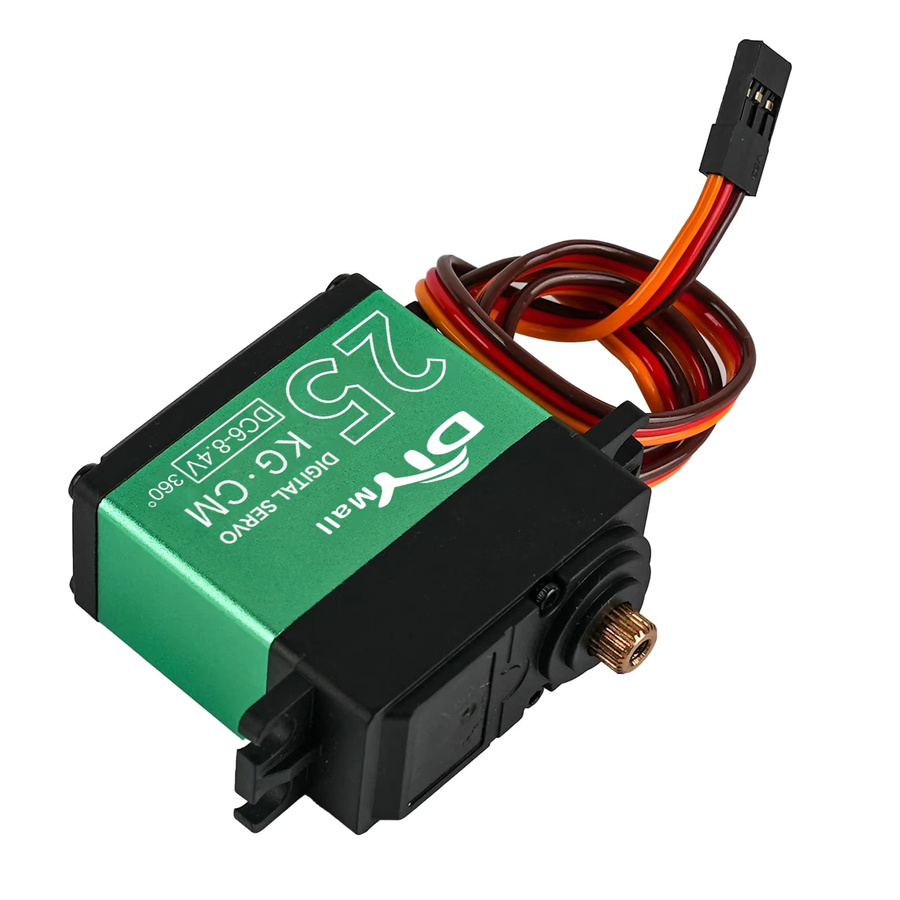 wishiot Digital Servo TD-8825MG, Hohe Drehmoment Carbon Pinsel Motor, RC Servo DIY Teile - Bild 3