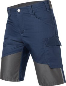 Kübler Shorts REFORCE in Dunkelblau/Dunkelgrau mit Reflektoren - Bild 1