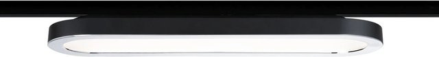 Paulmann URail Loop LED Panel Schwarz matt/Chrom B/H/T: 38 x 3,5 x 38 cm - Bild 1