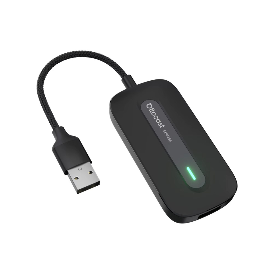 OTTOCAST Express Play2Video Ultra Wireless CarPlay und Android Auto Adapter für YouTube und Netflix in Schwarz - Bild 6