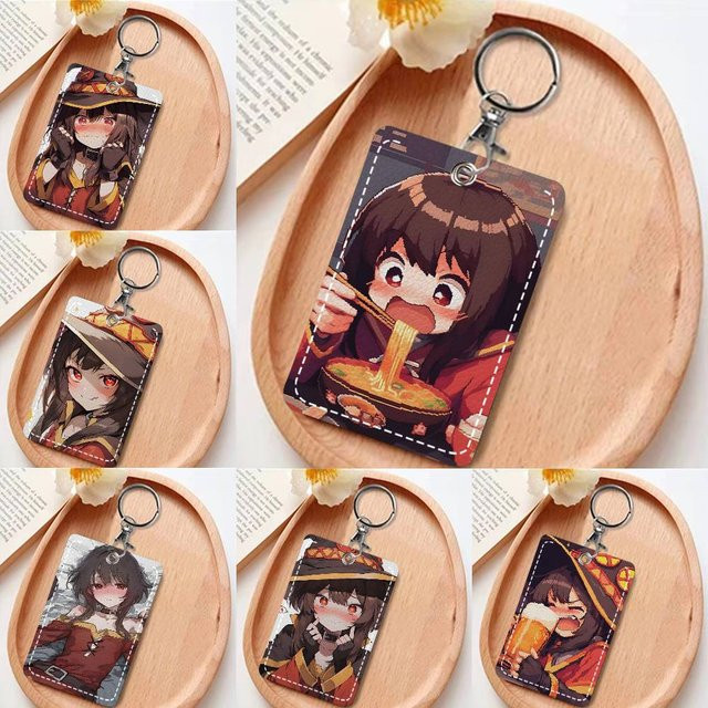 bilibili Schlüsselanhänger Megumin, Leder, Kartenetui - Bild 1