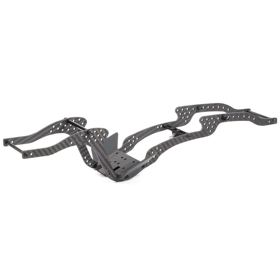 Crawl Dragon Hi-Low Cheater LCG Chassis Kit und Link Set, Kohlefaser, Maßstab 1:10 - Bild 2