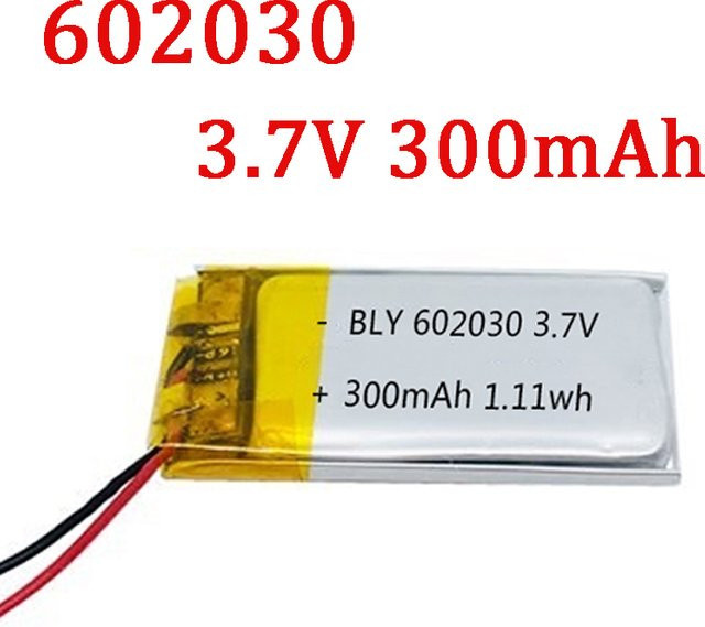 TaLaBat Polymer-Lithium-Akku 3,7 V 300 mAh in Silber für GPS-Navigatoren, MP5-Player und Bluetooth-Headsets - Bild 1