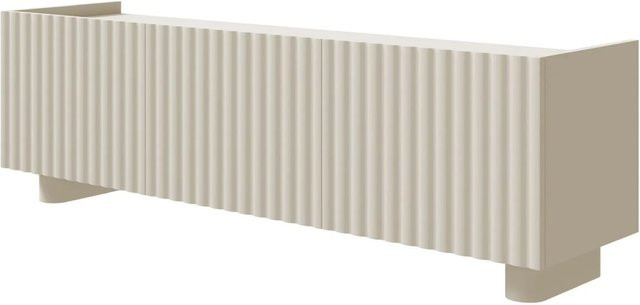 TV-Lowboard Selsey Fiorra 3-türig in Kaschmir, Breite: 144 cm - Bild 1