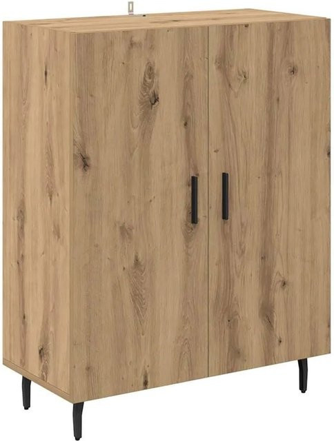 vidaXL Sideboard Artisan-Eiche in Braun aus Holzwerkstoff, B/T/H: 69,5 x 34 x 90 cm - Bild 1