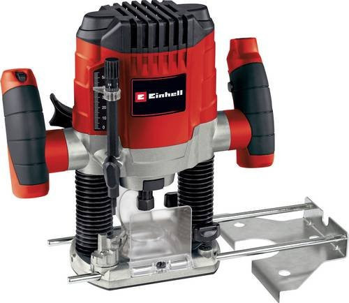 Einhell Oberfräse TC-RO 1155 Kit mit Zubehör, 1100W, Rot
